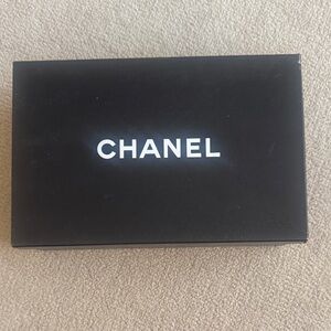 CHANEL Black Box with White Logo